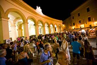 Stragusto-voedselfestival in Trapani, Italië